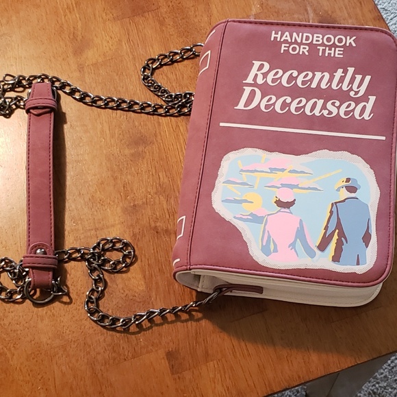handbook for the recently deceased purse